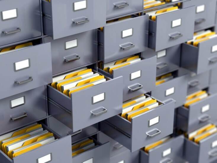How Much Paper Do I Have? Boxes, Filing Cabinets and Storage Systems